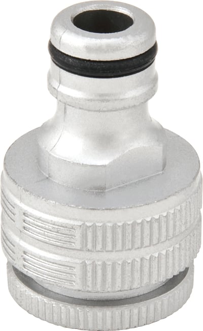 Conector de alumínio para torneira, rosca fêmea de 3/4"