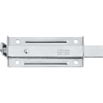 Fecho chato com porta-cadeado 5" - 127,0 mm, zincado, 460, 93499