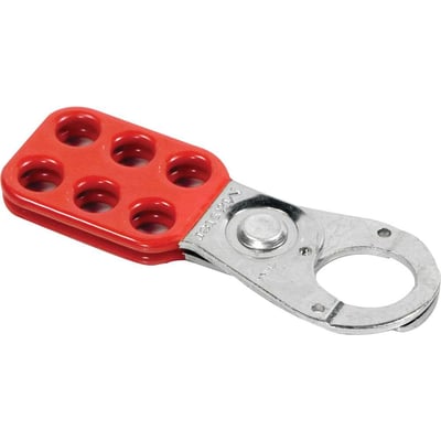 Bloqueio de segurança, tipo garra, para 6 cadeados 2,5 cm, 65375