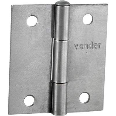 Dobradiça para porta 1.1/2", em ferro polido