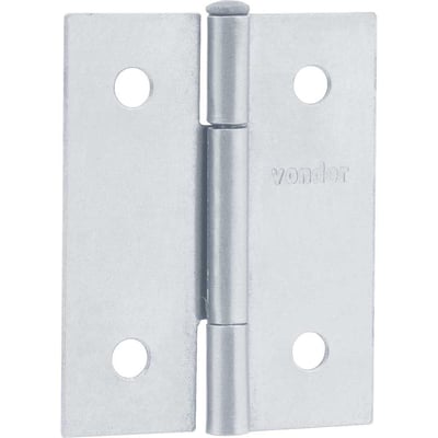 Dobradiça para porta 2", em ferro zincado