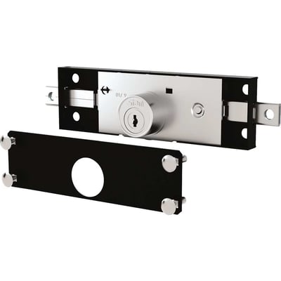 Fechadura para porta de enrolar, modelo 201, simples