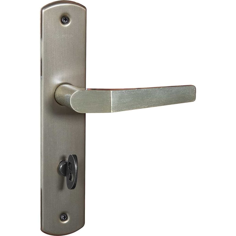 Fechadura para banheiro Pop Line, oxidada