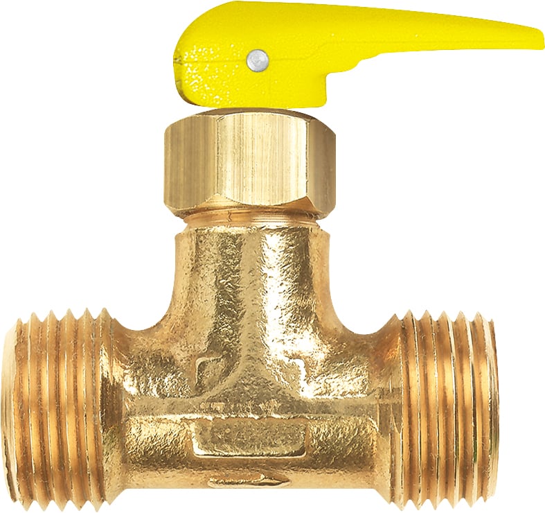Válvula de bloqueio 5 kg, 1/2" NPT x 1/2" NPT, JACKWALL