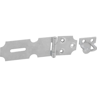 Porta-cadeado zincado 2.1/2" - 63,5 mm, encartelado