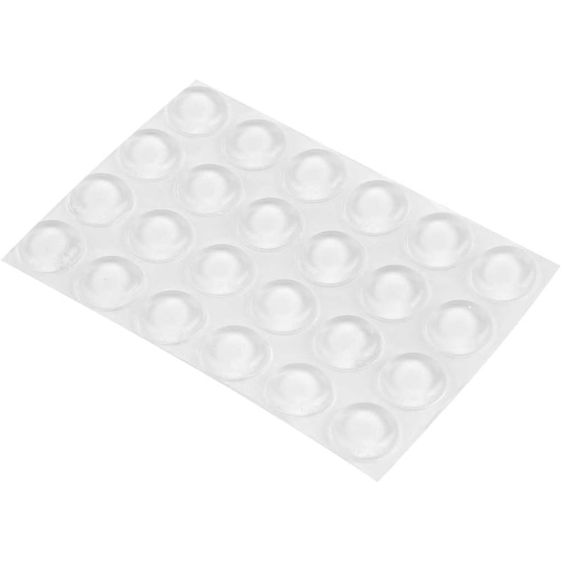 Protetor adesivo multiuso, 12 mm, com 24 peças