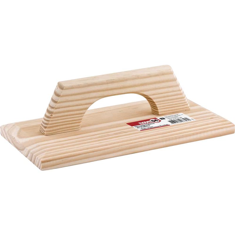Desempenadeira de madeira 140 mm x 260 mm