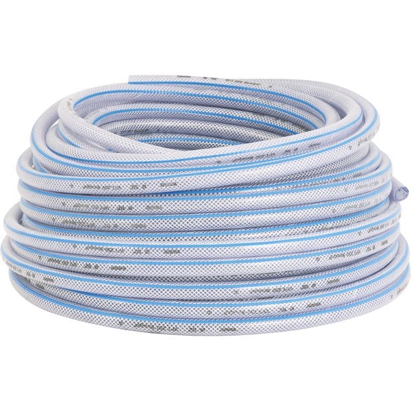 Mangueira PVC cristal trançada, VPT, 250 libras, 5/16"