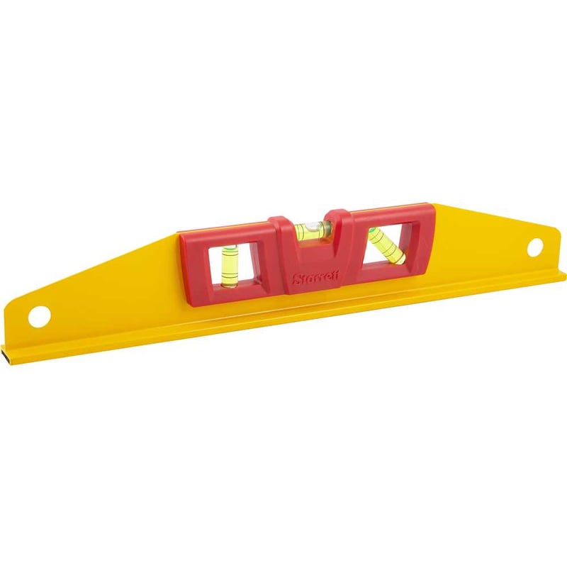 Nível de alumínio trapezoidal 14", com base magnética, KLTS14
