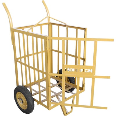 Gaiola para blocos, capacidade de 350 kgf