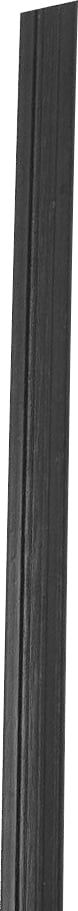 Junta de dilatação para piso 30 mm x 4 mm x 2 m, preta