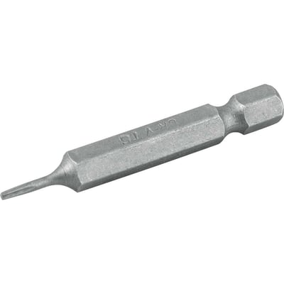 Jogo de bits ponteiras hexalobular com encaixe 1/4", T6 x 50 mm
