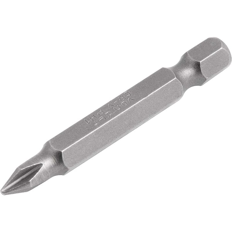 Bits/ponteira phillips com encaixe 1/4", nº 1 x 50 mm, com 5 peças