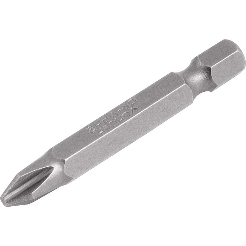 Bits/ponteira phillips com encaixe 1/4", nº 2 x 50 mm, com 5 peças