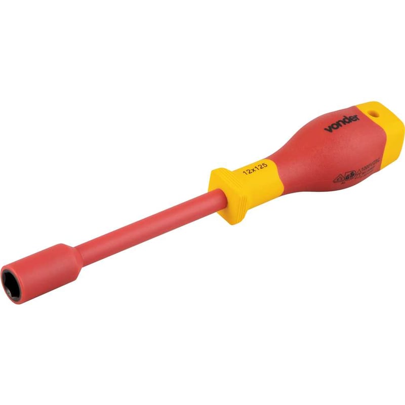 Chave canhão 12 mm, VDE 1.000 V