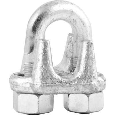 Clips para cabo de aço 5/8" - 15,90 mm, pesado, VONDER PLUS
