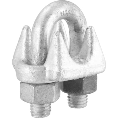 Clips para cabo de aço 3/4" - 19,10 mm, pesado, a granel