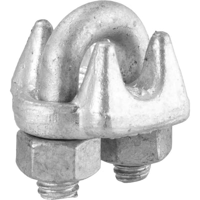 Clips para cabo de aço 3/8" - 9,53 mm, pesado, a granel