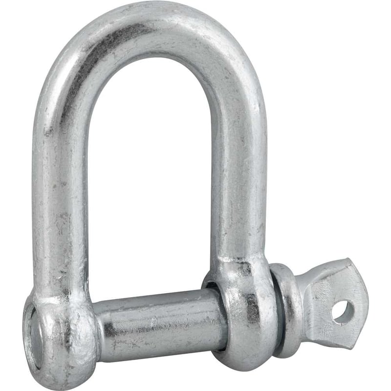 Manilha reta para cabo de aço, 5/8"