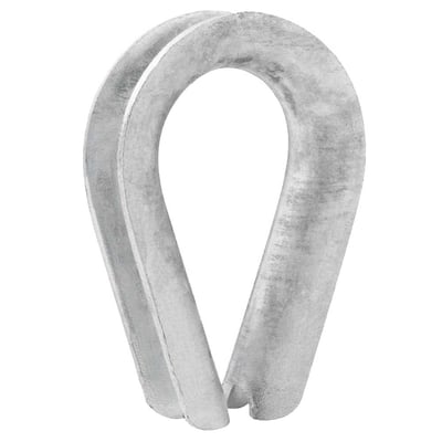 Anilha/sapatilho para cabo de aço, 7,94 mm - 5/16"