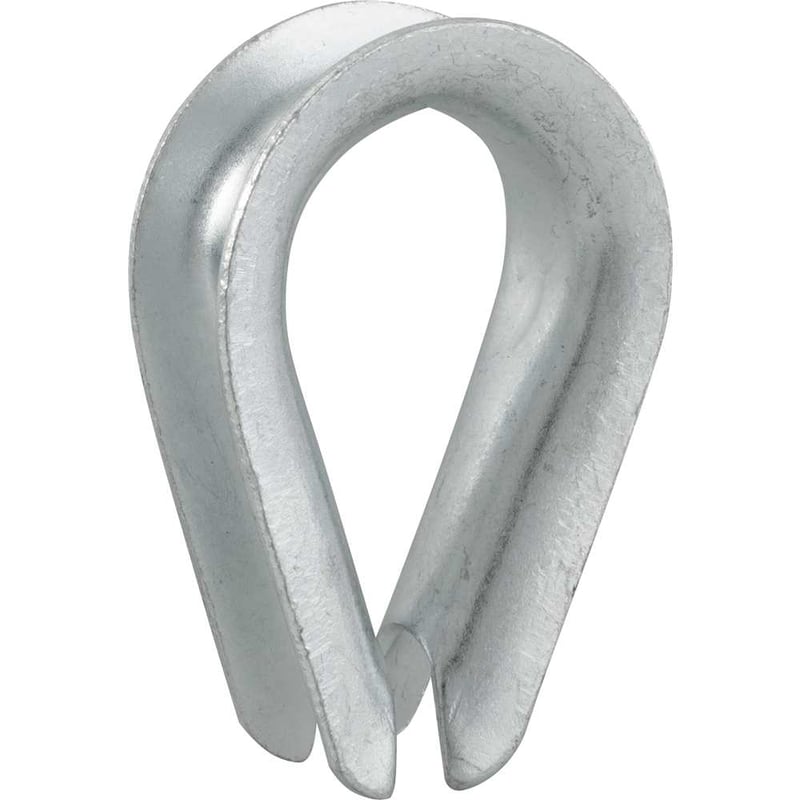 Anilha/sapatilho para cabo de aço, 19,1 mm - 3/4"