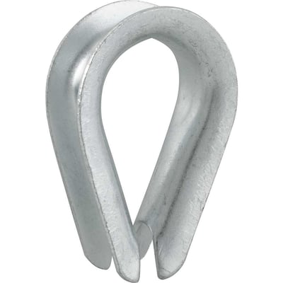 Anilha/sapatilho para cabo de aço, 15,9 mm - 5/8"