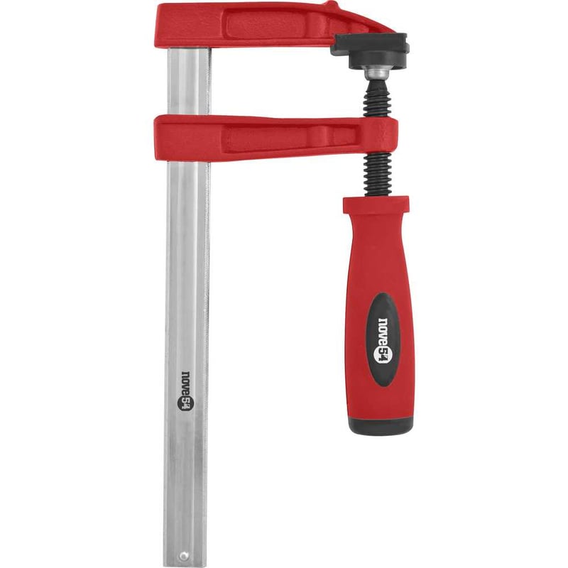 Grampo tipo sargento 200 mm x 80 mm, com ranhuras