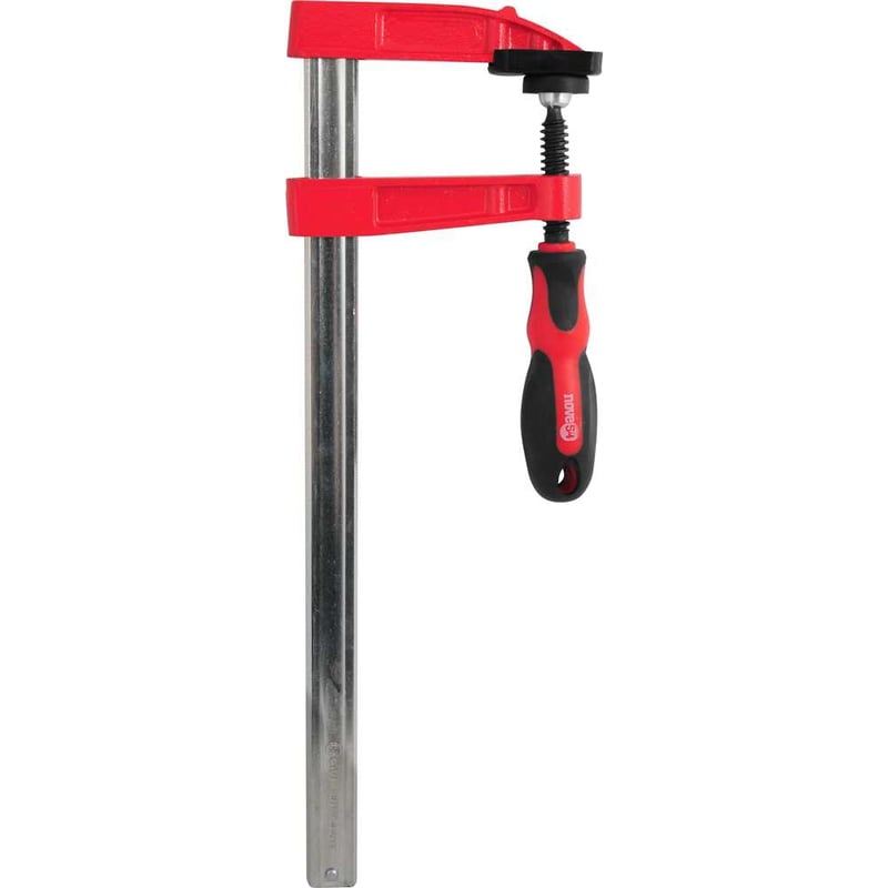 Grampo tipo sargento 300 mm x 80 mm, com ranhuras