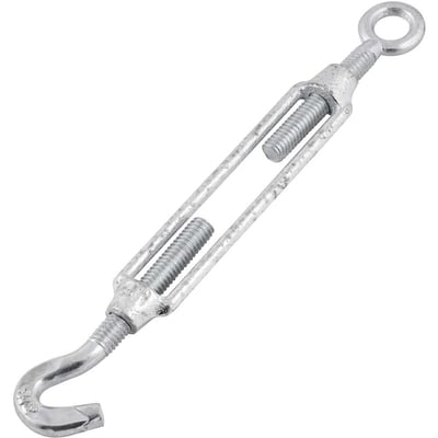 Esticador gancho/olhal para cabo de aço 3/8" - 9,53 mm