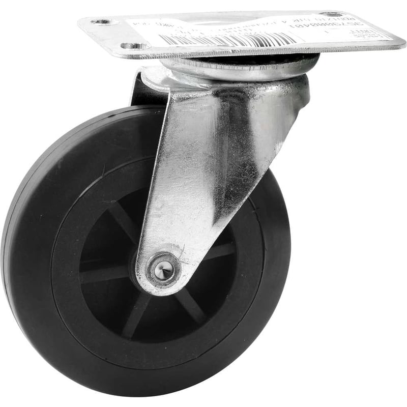Rodízio giratório 4", para carrinho plataforma de 150 kg