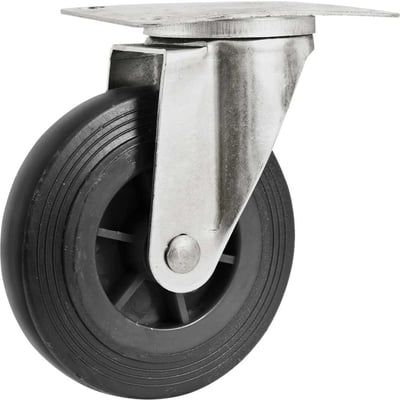 Rodízio giratório 5", para carrinho plataforma de 300 kgf