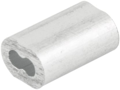 Prensa cabo para cabos de aço de 1/16", cartela com 10 peças