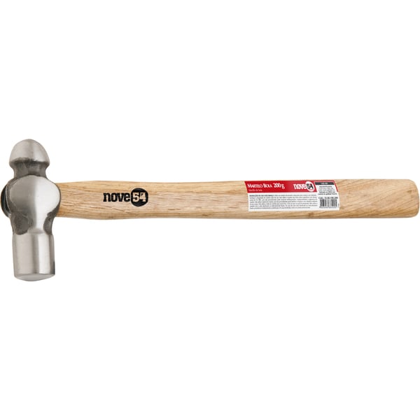 Martelo bola 450 g, cabo de madeira