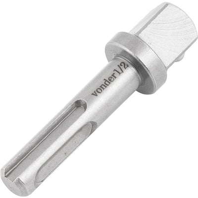 Adaptador tipo SDS Plus, encaixe quadrado de 1/2", para chumbador químico