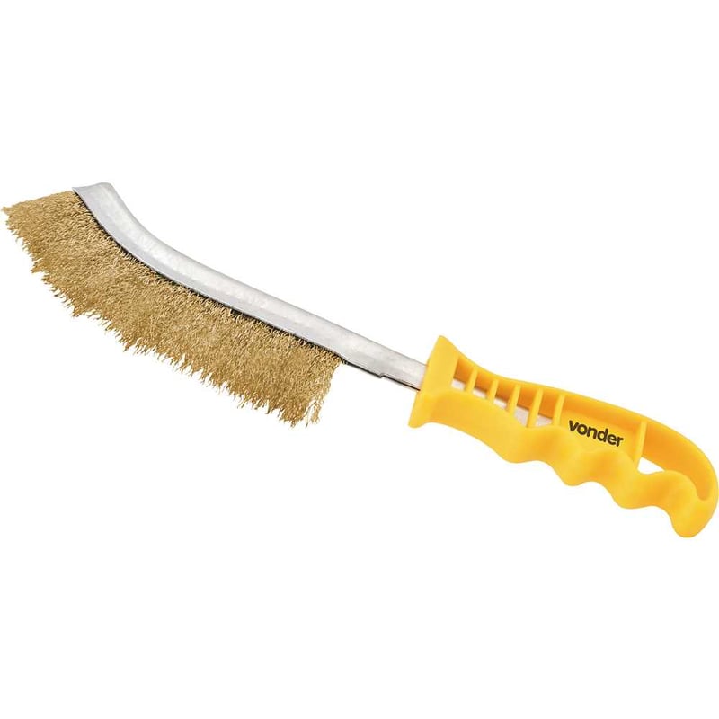 Escova manual com cerdas de latão