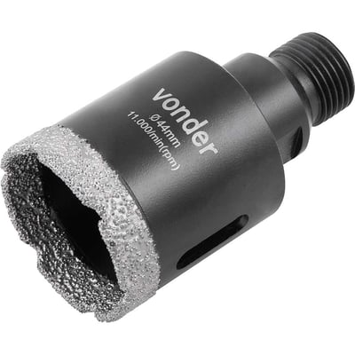Serra copo diamantada, 44 mm, para esmerilhadeira