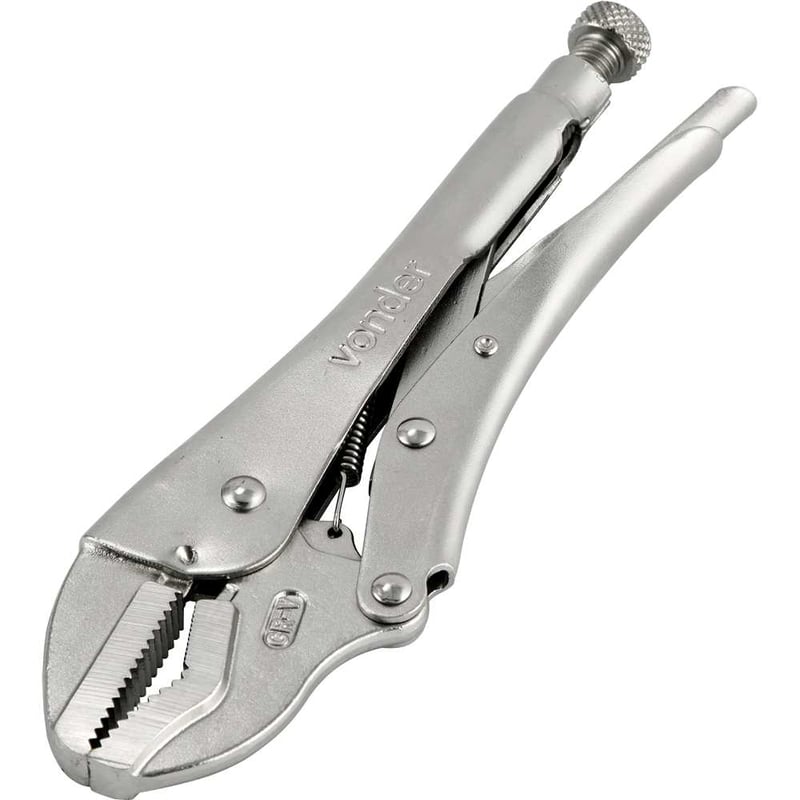 Alicate de pressão, 10", mordente triangular, VONDER PLUS