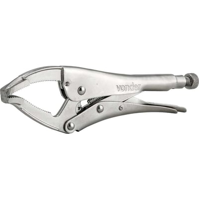 Alicate de pressão, 10", mordente curvo longo, VONDER PLUS