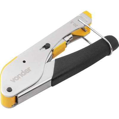 Alicate crimpador para cabo coaxial