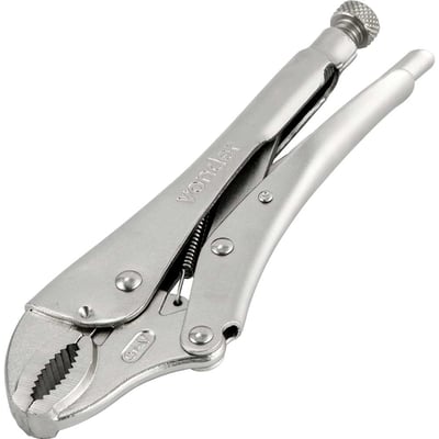 Alicate de pressão, 10", mordente curvo, VONDER PLUS