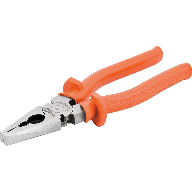 Alicate universal 8", aço carbono, heavy duty