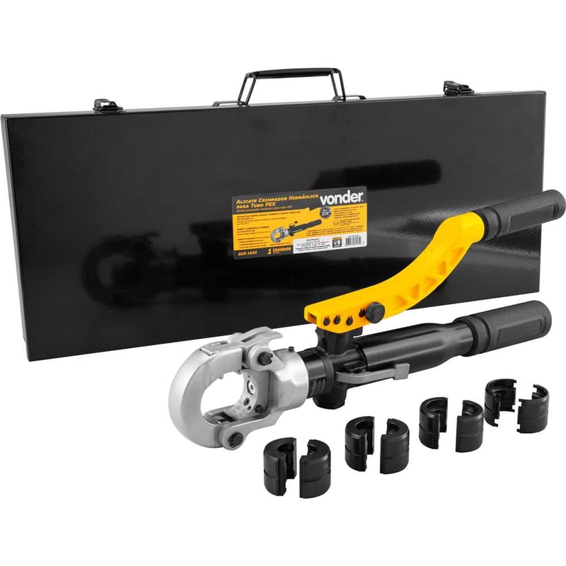 Alicate crimpador hidráulico para tubo PEX, ACH 1632