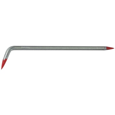 Riscador para chapas, 180 mm, com wídia, ponta curva, 90 grau, 4018