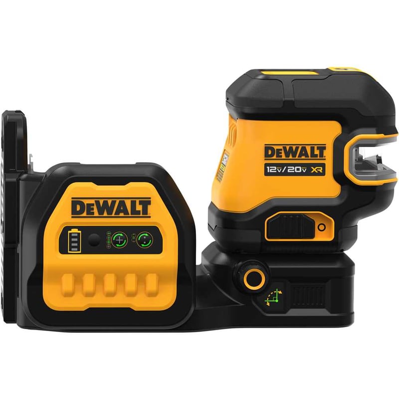Nível a laser, 2 linhas verdes, 85 metros, 12 V / 20 V MAX, sem bateria e sem carregador