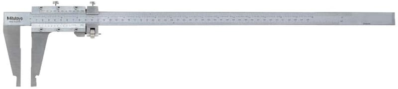 Paquímetro analógico uso pesado, 600 mm com ajuste fino