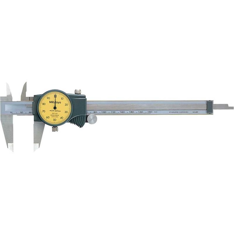 Paquímetro com relógio, 150,0 mm, 0,01 mm, 505-732