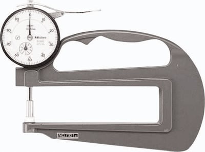 Medidor de espessura manual 0 - 10 mm
