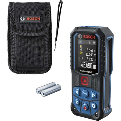 Medidor de distância a laser, 50 m, laser vermelho, sistema Bluetooth