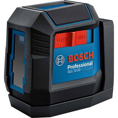 Nível a laser, 2 linhas vermelhas, 12 metros, GLL 12-22, 0 601 065 220