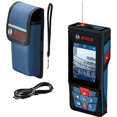 Medidor de distância a laser, 150 m, laser vermelho, sistema bluetooth